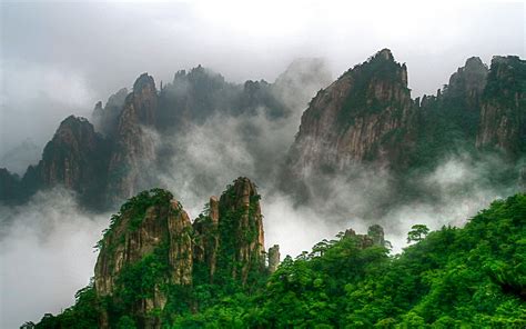 Chinese Mountains Wallpapers - Top Free Chinese Mountains Backgrounds - WallpaperAccess