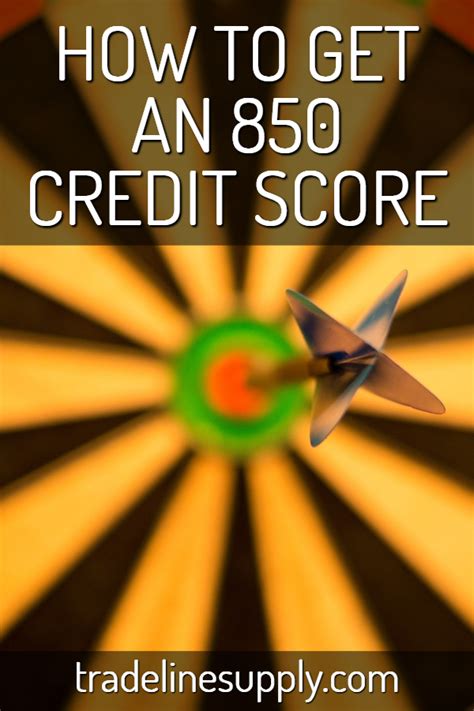 How to Get an 850 Credit Score [Infographic] | Tradeline Supply Company, LLC