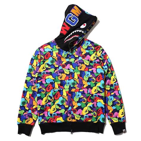 Bape Shark Hoodie aape Sweatshirt Hoodies Men Camouflage Streetwear Mens Clothing Hooded Moletom ...