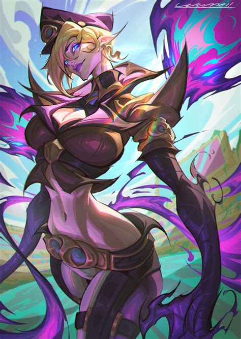 ArtStation - Soul Fighter Evelynn FANART