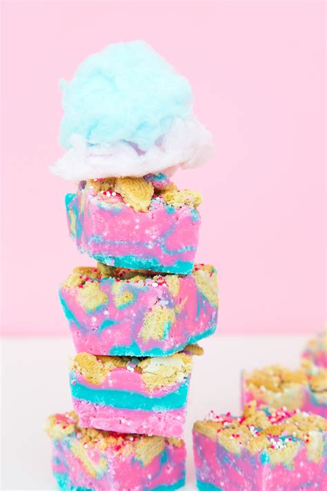 Loaded Cotton Candy Fudge Recipe – Aww Sam