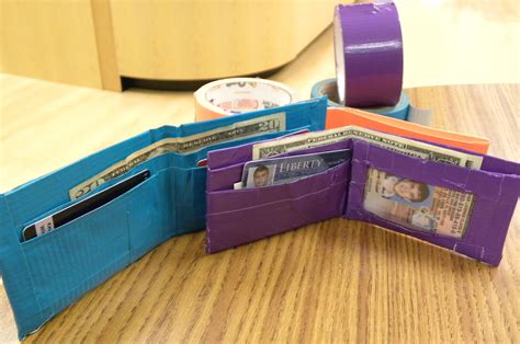 24 Cool Duct Tape Wallet DIY Instructions | Guide Patterns