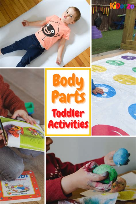 Fun Body Parts Toddler Activities | KiDorzo