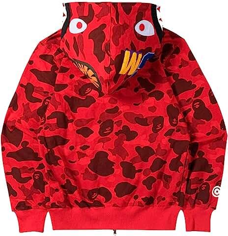 Amazon.com: red bape hoodie