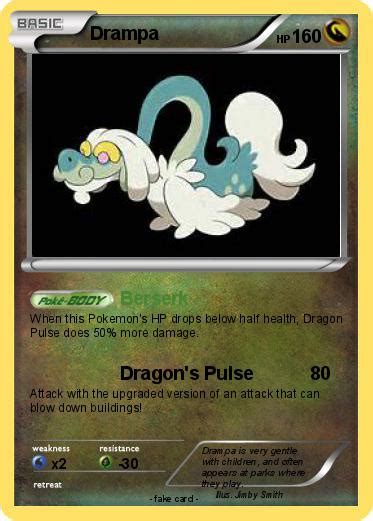 Pokémon Drampa - Berserk - My Pokemon Card