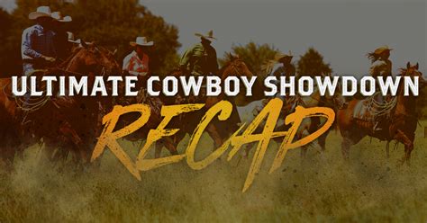 Ultimate Cowboy Showdown: Season 2 Recap - INSP TV | TV Shows and Movies