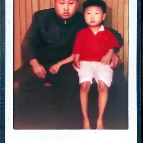 kim jong creepy family, driking blood of his son, | Stable Diffusion ...