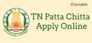 TN Patta Chitta Apply Online, Application Form, Check the Status