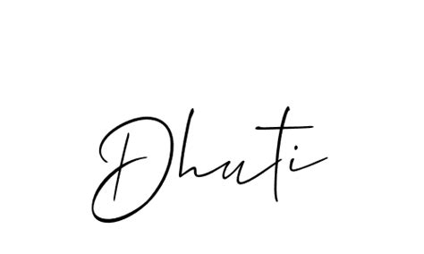 86+ Dhuti Name Signature Style Ideas | Superb E-Signature