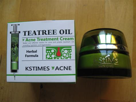 Review: Tea tree oil Acne Treatment Cream KSTIMES