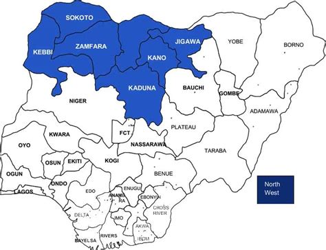 Nigeria Map With Local Government - My Maps