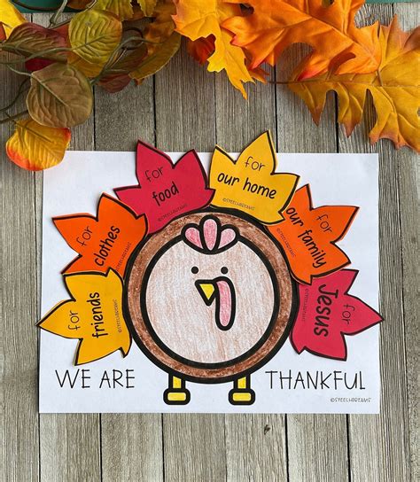 Thanksgiving Bible Craft for Kids: Thankful Turkey - Etsy