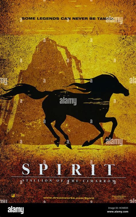 SPIRIT: STALLION OF THE CIMARRON, US poster art, 2002 © Dreamworks ...