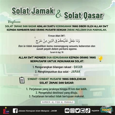 Beza Solat Jamak Dan Qasar - CristaltinBlack