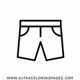 Shorts Coloring Page  Ultra Pages sketch template