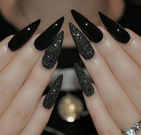 20 Worth Trying Long Stiletto Nails Designs - Style & Designs