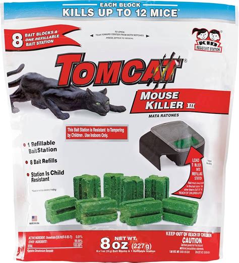 TOMCAT Child Resistant, Disposable Mouse Killer In The, 55% OFF