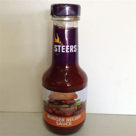 » Steers Sauce BURGER RELISH – 375ml bottle