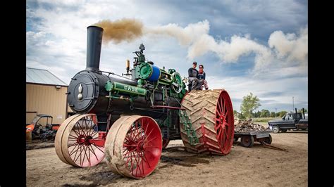 FIRING UP the 150 CASE - The largest steam traction engine in the world ...