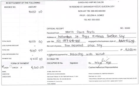 Sample Receipt With Vat How Will Sample Receipt With Vat Be In The ...