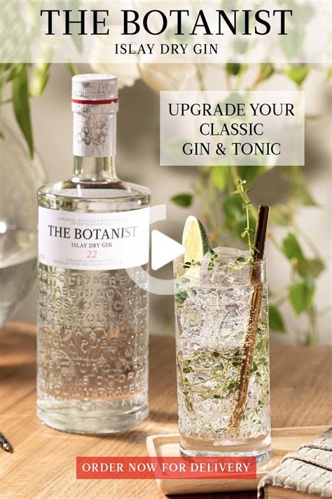 The Botanist Gin & Tonic Recipes for Summer | Gin tonic recipe, Botanist gin, Tonic recipe