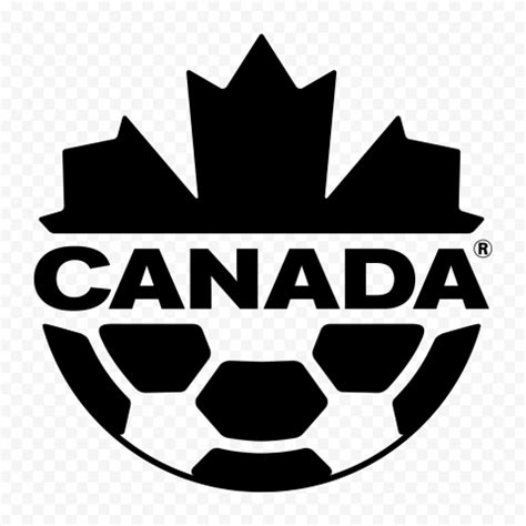 Black Canada National Football Team Logo HD PNG | Citypng