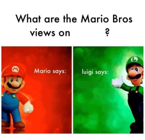 Mario vs luigi Memes - Imgflip