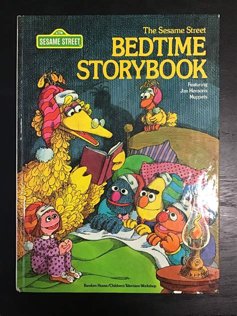 The Sesame Street Bedtime Storybook - Etsy