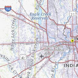 Morgan County, Indiana Topograhic Maps by Topo Zone