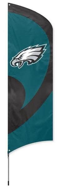 Philadelphia Eagles NFL Tall Team Feather Flag with Pole in 2021 ...