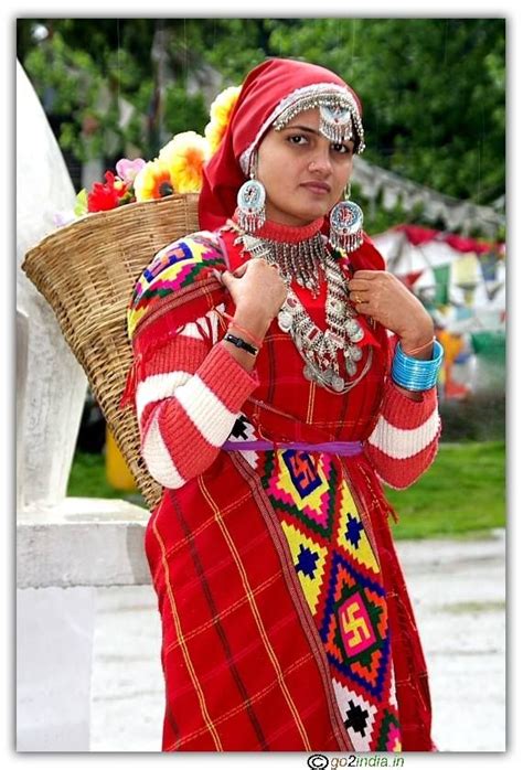 Himachal Traditional Outfit | India traditional dress, Traditional dresses, Traditional indian dress