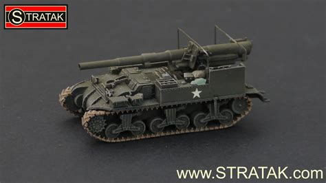 Artitec 387.78 US M12 155mm Gun Motor Carriage howitzer olive