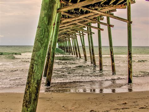 Atlantic Beach NC Pier Photograph by Tommy Anderson | Fine Art America