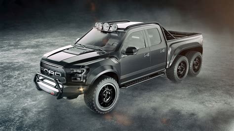 Hennessey's VelociRaptor 6X6 Is a 600-Horsepower, 6-Wheel-Drive Beast