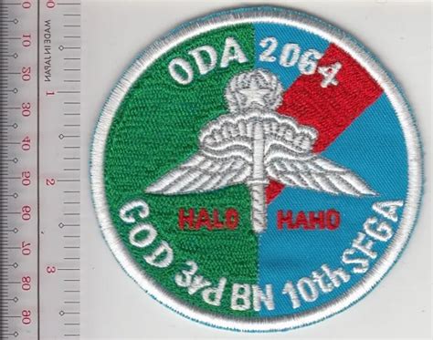 GREEN BERET US Army Afghanistan 10th 20th Special Forces Group Airborne HALO ODA $9.99 - PicClick