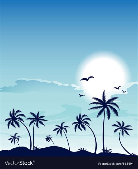 Summer background Royalty Free Vector Image - VectorStock