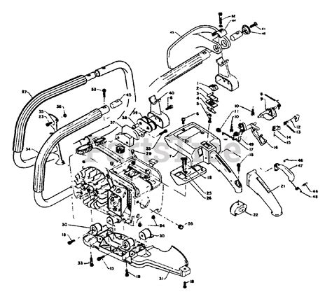 Echo Chainsaw Parts Diagram - alternator