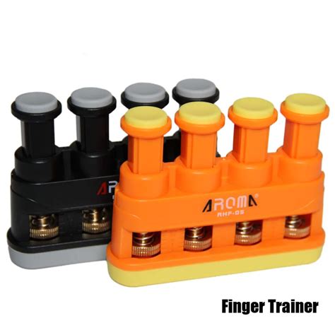 Aroma AHF 05 Finger Grip Exerciser for Guitar / Bass / Piano Players Finger Tension Trainer-in ...