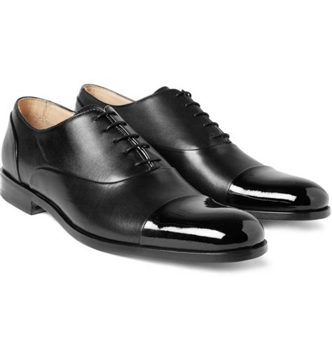 Lyst - Mr. Hare Miller Patent Toe Cap Shoes in Black for Men