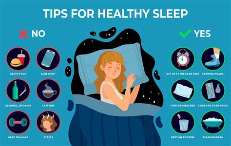 Healthy sleep rules. Healthy night sleep tips, good habits and peacefu By Tartila | TheHungryJPEG