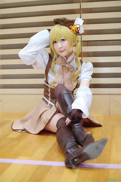 Chii Cosplay as Tomoe Mami - MyAnimeGirls 2014