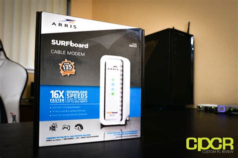 ARRIS SurfBoard SB6183 Review | Cable Modem | Custom PC Review