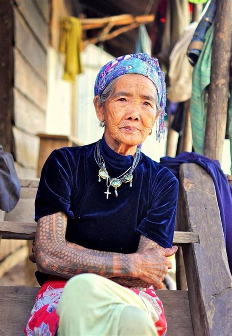 Whang Od Oggay is perhaps the Philippines last traditional “batok” or hand-tapping tattoo artist ...