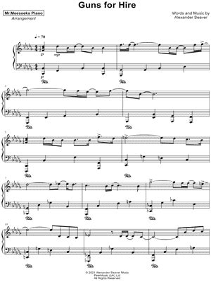 "Guns for Hire" Sheet Music - 6 Arrangements Available Instantly - Musicnotes