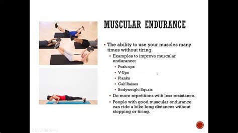 Muscular Strength Examples