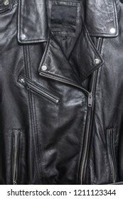 Black Leather Jacket Texture Seam Stock Photo 1211123344 | Shutterstock