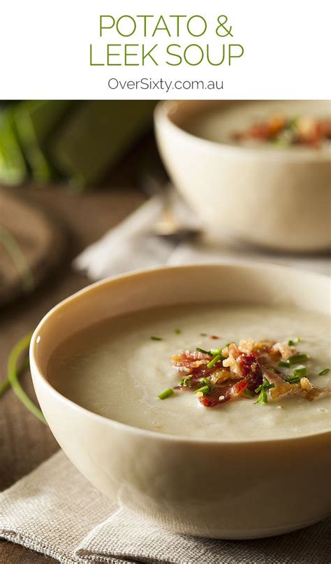 Potato and leek soup | OverSixty | Welsh recipes, Recipes, Leek soup