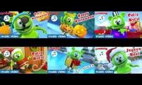 gummy bear song Christmas vs Halloween - Youtube Multiplier