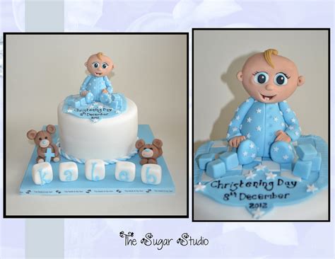 Cake Decorations: Christening Cake Toppers Boy