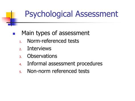 Psychology Tools